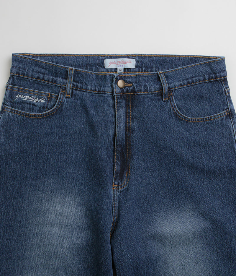 Yardsale Phantasy Panel Jeans in Denim and Faded