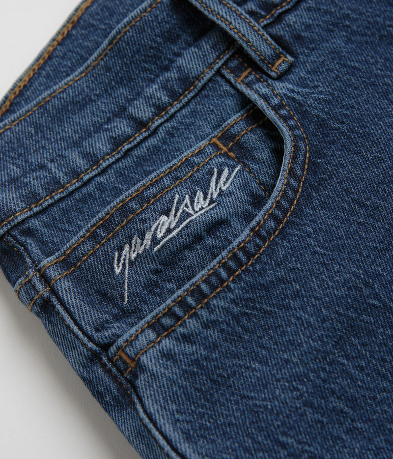 Yardsale Phantasy Panel Jeans in Denim and Faded