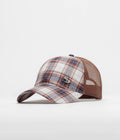 Yardsale Phantasy Plaid Cap in Brown