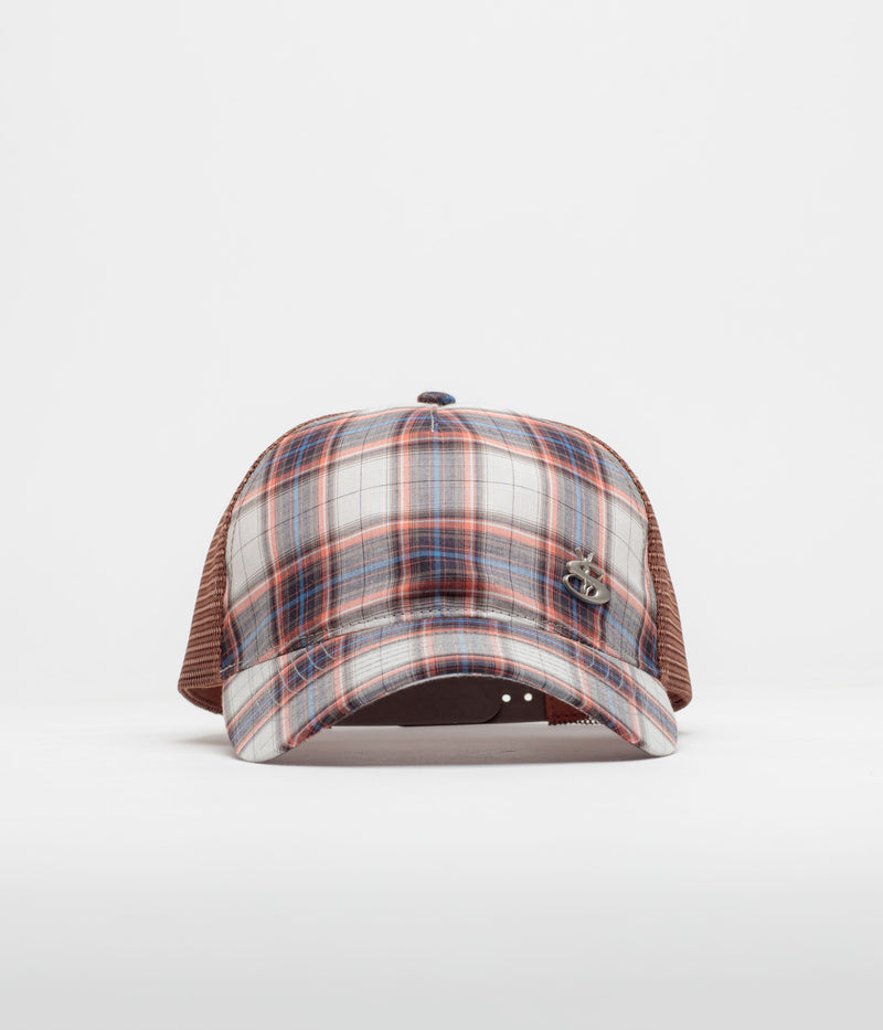 Yardsale Phantasy Plaid Cap in Brown