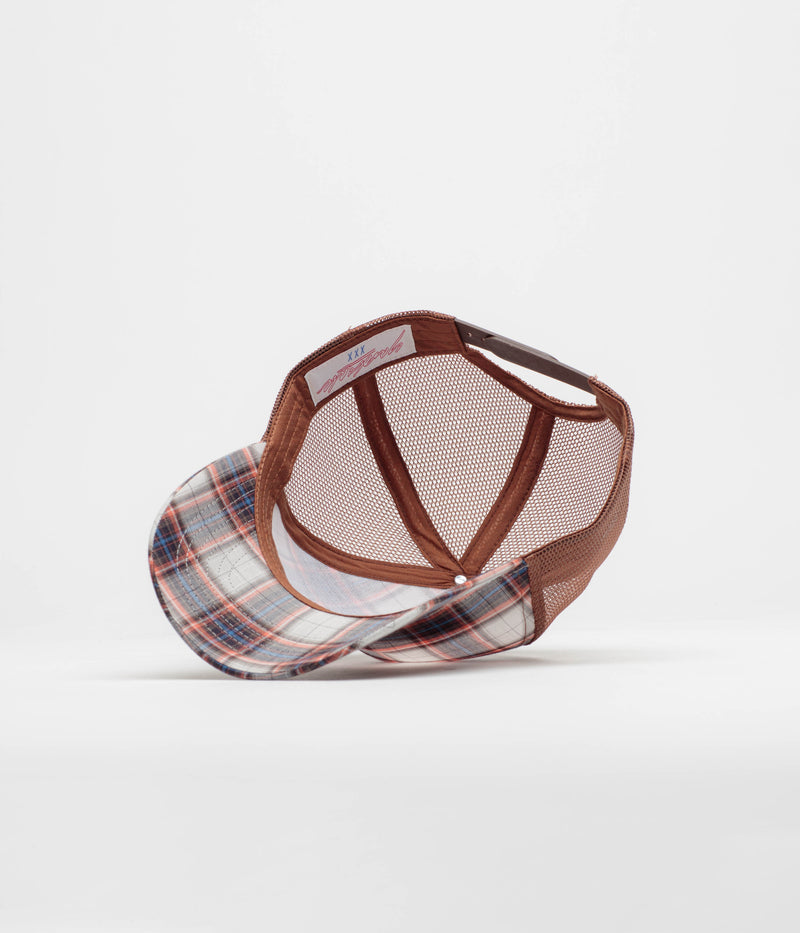 Yardsale Phantasy Plaid Cap in Brown