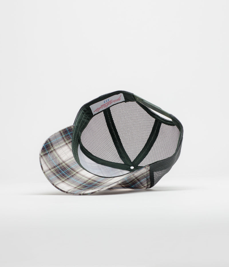 Yardsale Phantasy Plaid Cap in Green