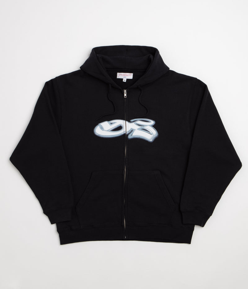 Yardsale Spray Hoodie in Black