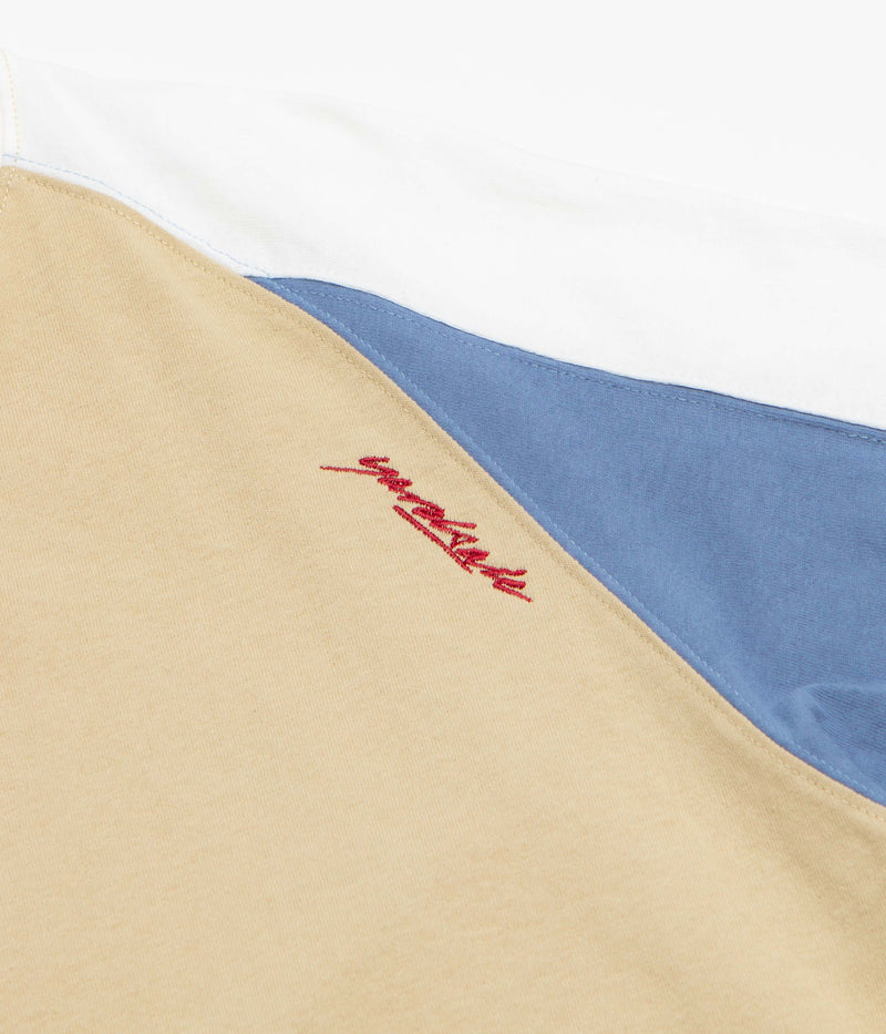 Yardsale Starlite T-Shirt in Beige and Blue / White