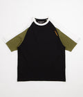Yardsale Starlite T-Shirt in Grey and Green / White