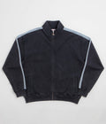 Yardsale Woven Phantasy Full Zip Sweatshirt in Navy and Blue