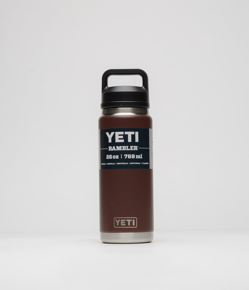 Yeti Chug Cap Rambler Bottle V2 26oz in Wetlands Brown