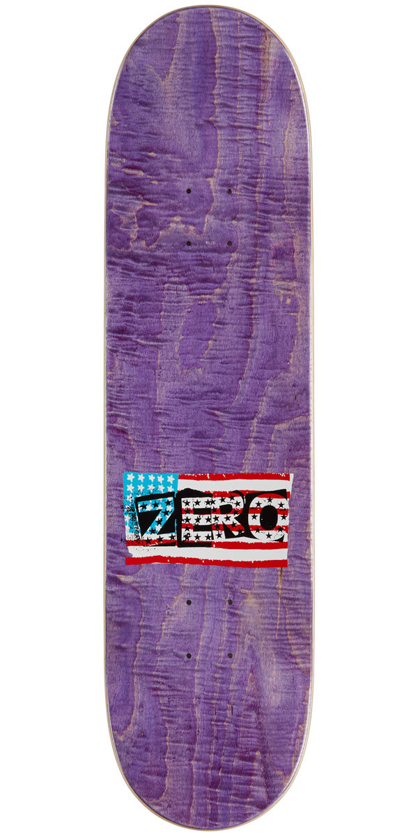 Zero American Punk Skateboard Deck - 8.25"