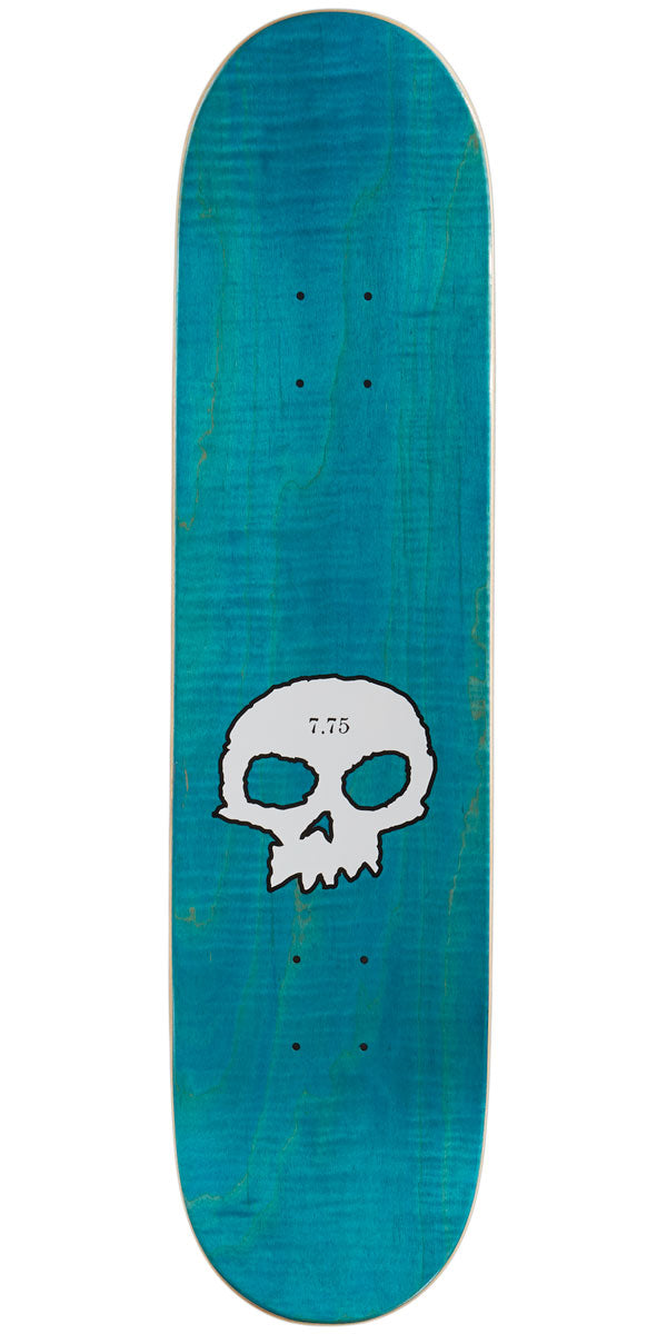 Zero Single Skull Skateboard Deck - 7.75"