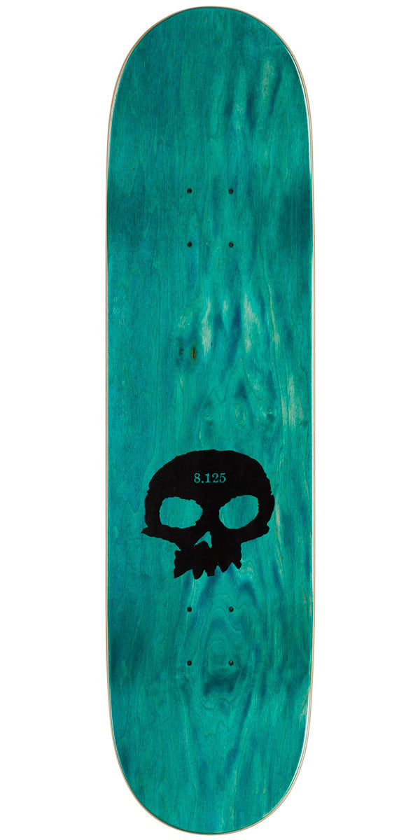 Zero Single Skull Skateboard Deck - 8.125"