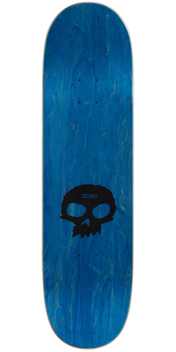 Zero Single Skull Skateboard Deck - 8.625"