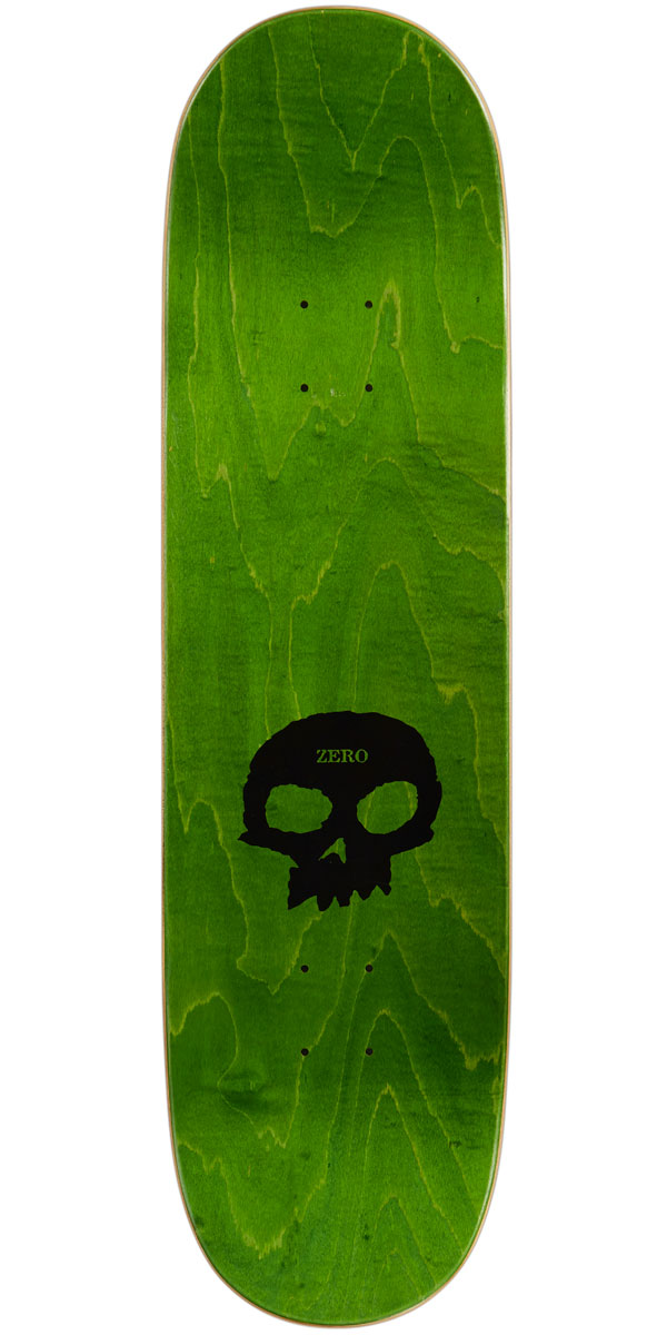 Zero Single Skull Skateboard Deck - 8.75"
