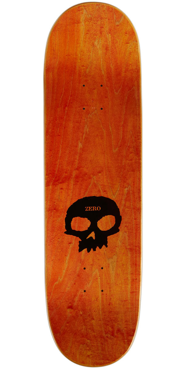 Zero Single Skull Skateboard Deck - 9.00"