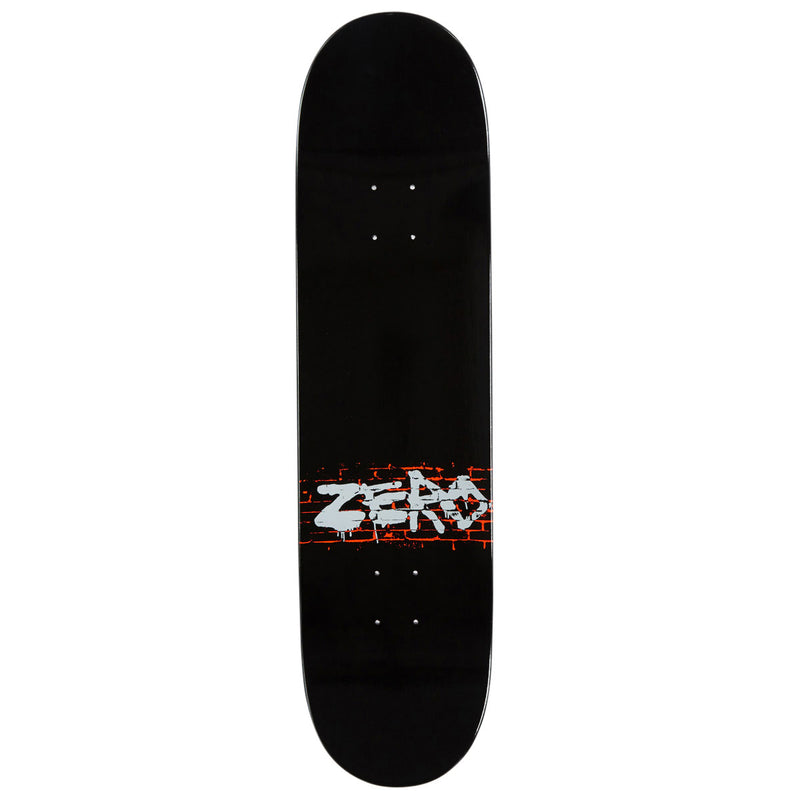 Zero Work Sucks Skateboard Deck - Black Dip - 8.50"